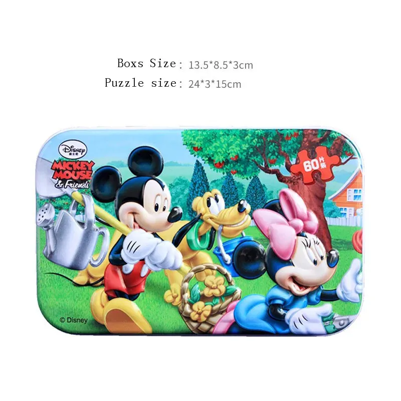Puzzle-8-1PACK Мультяшное Холодное сердце Эльза и Анна Принцесса 60 шт. головоломка для детей 4-8 для детей Обучающие образовательные головоломки игрушки - Цвет: Puzzle-8-1PACK