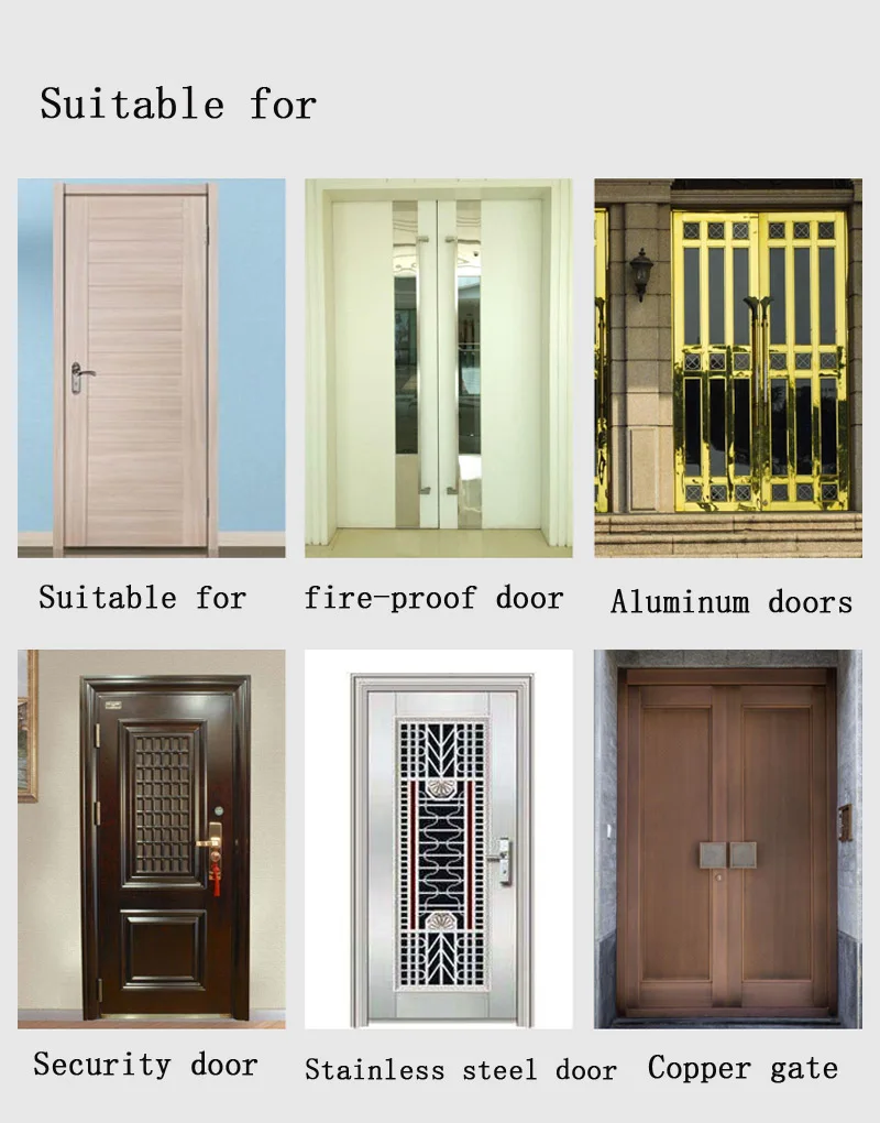 Heavy duty door closer commercial- Class 1 commercial standard automatic door closing mechanism- Load bearing door 200 kg