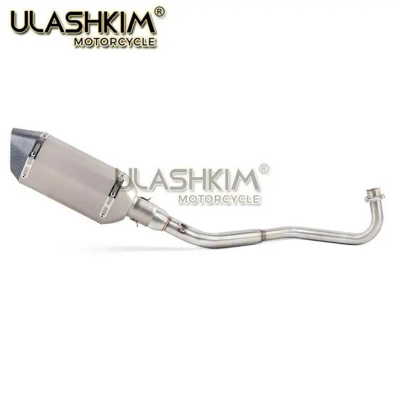 M3 мотоцикл полная система глушитель среднего подключения трубы слипоны для HONDA
