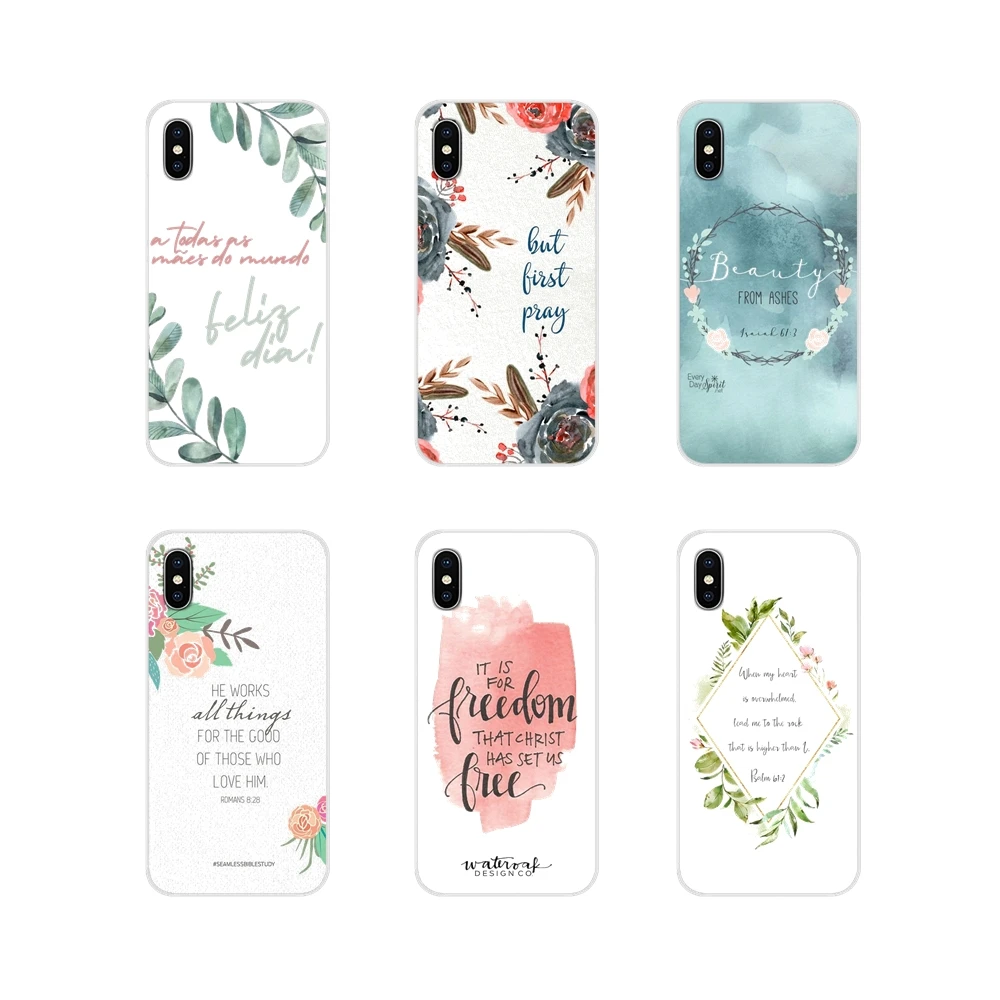 Дизайнерский чехол для Apple iPhone X XR XS 11Pro MAX 4S 5C SE 6S 7 8 Plus ipod touch 5 6 Bible philpians Jesus Christ