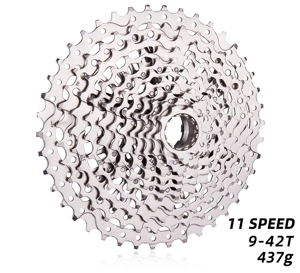 

11 Speed Bicycle Cassette 9-42T 11S MTB Ultralight Steel Freewheel 11speed Moutain Bike Sprocket xt