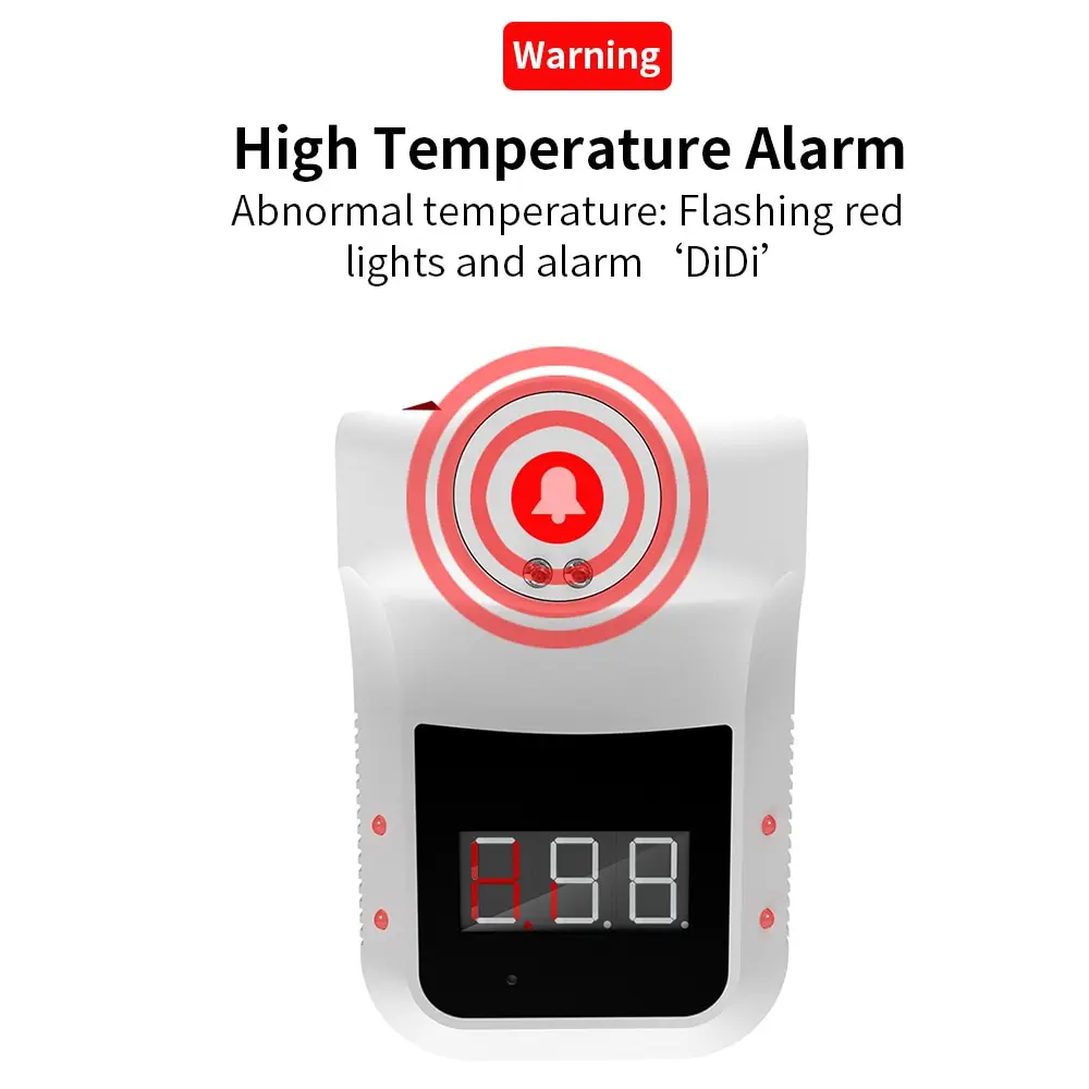 

2021 K3 Non-contact Infrared Thermometer Digital K3 Pro Forehead Hand Temperature Sensor Laser Gun With Fever Alarm Wall Mounted