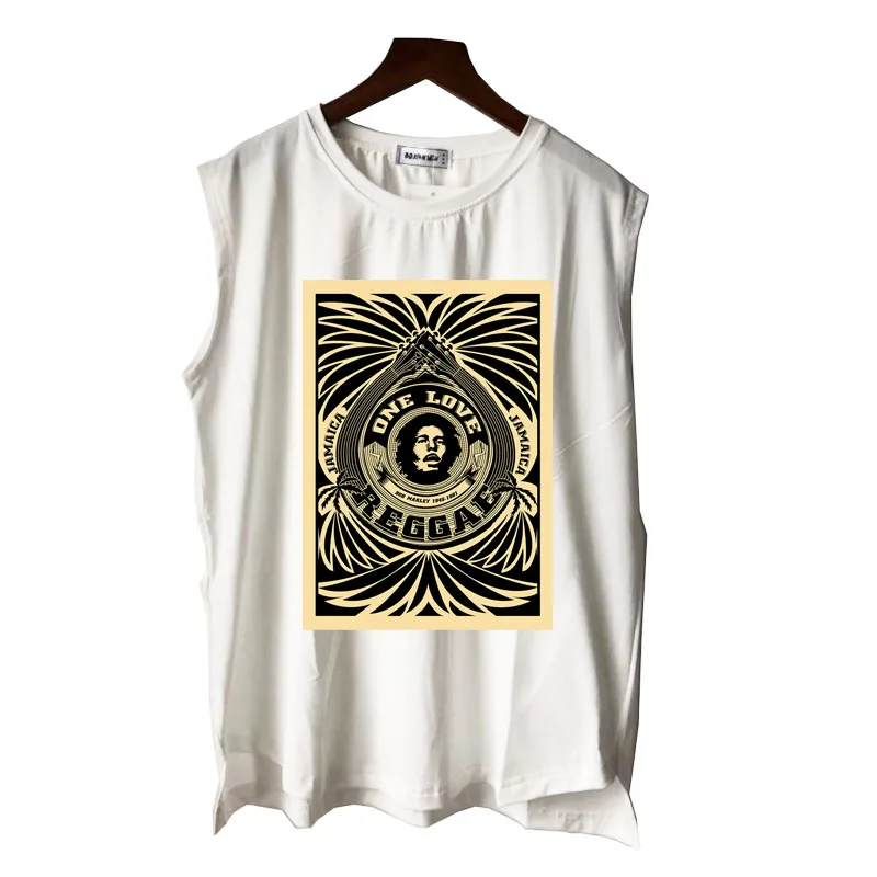 Футболка для мужчин и женщин тенниска без рукавов с надписью legend of reggae рок rasta get up