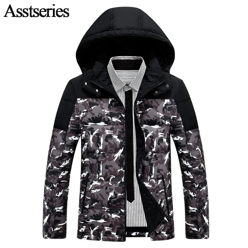 

Новинка 2021, зимняя брендовая мужская одежда, толстые теплые военные камуфляжные куртки на утином пуху, мужские пальто, мужские парки, 160wy