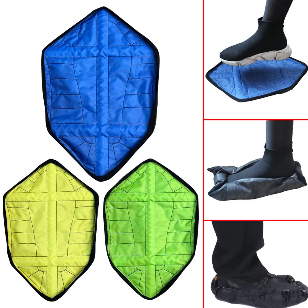 

New 1Pair Reusable Automatic Overshoes Sock Auto-Package Shoe Covers Drop Shipping