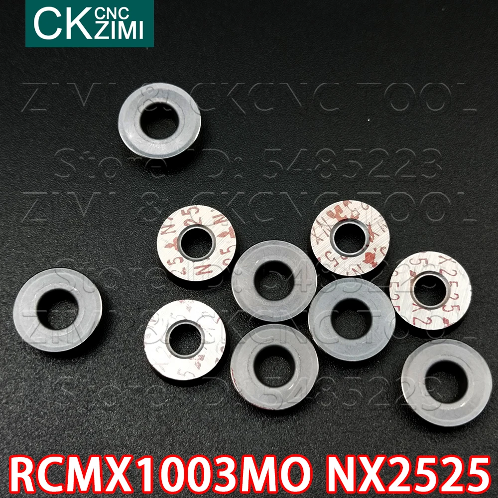 Твердосплавные вставки RCMX1003MO NX2525 RCMX1003M0 лезвия R5 инструменты металлические