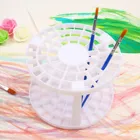 Держатель для ручек с 49 отверстиями, съемные пластиковые маркеры для ручек, цветные карандаши, держатель для кистей, стойка для хранения, органайзер, художественные принадлежности