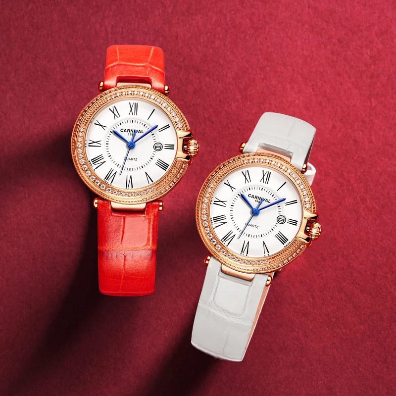 Карнавальные Роскошные брендовые Модные женские механические Автоматические