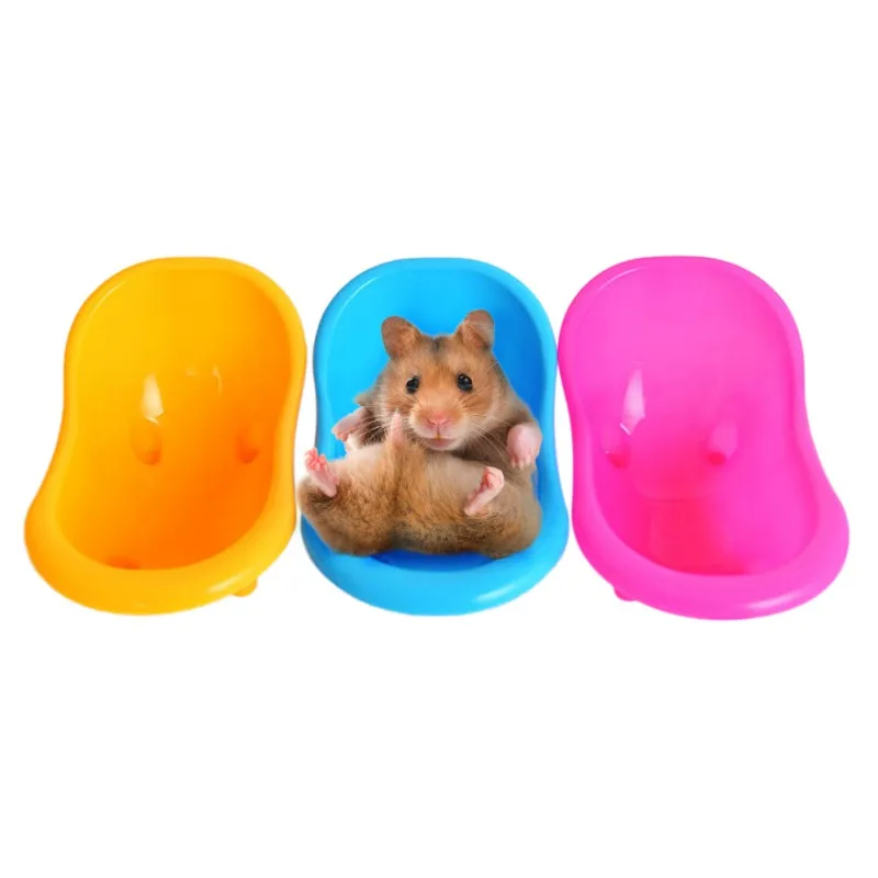 Домашний чехол для купания домашних животных маленьких ванн хомяков Прочный