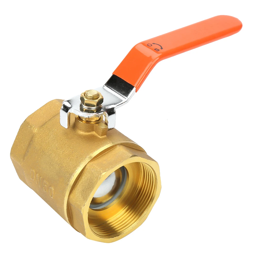 

1pc DN50 2"BSP Brass Pipe Ball Valve 1.6MPa for Water Oil Gas