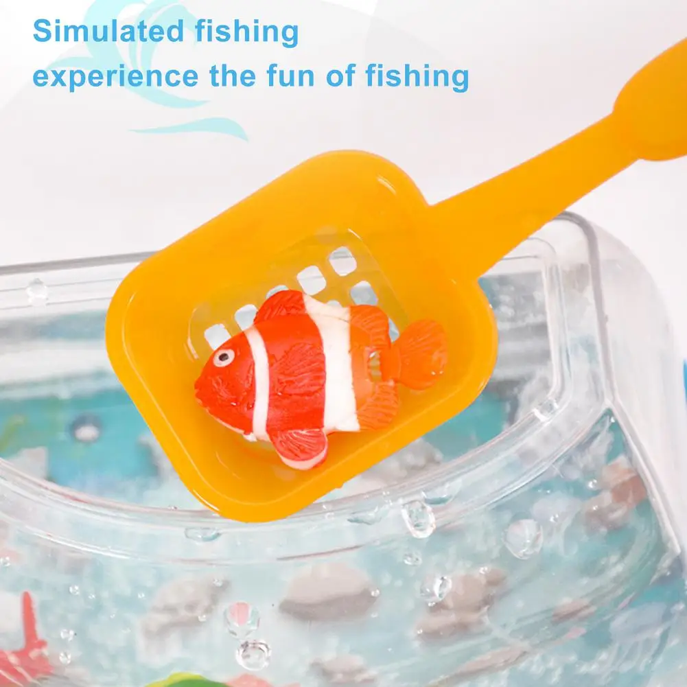 Simulation Electric Fishs Tank Toys Set Interesting Kids Aquarium Fishing Play Interactive Game Children Birthday Gift | Игрушки и хобби