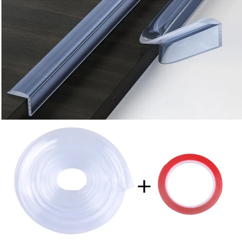 1 м прозрачный защитный уголок полосы для Безопасность край стола мебель Уголки