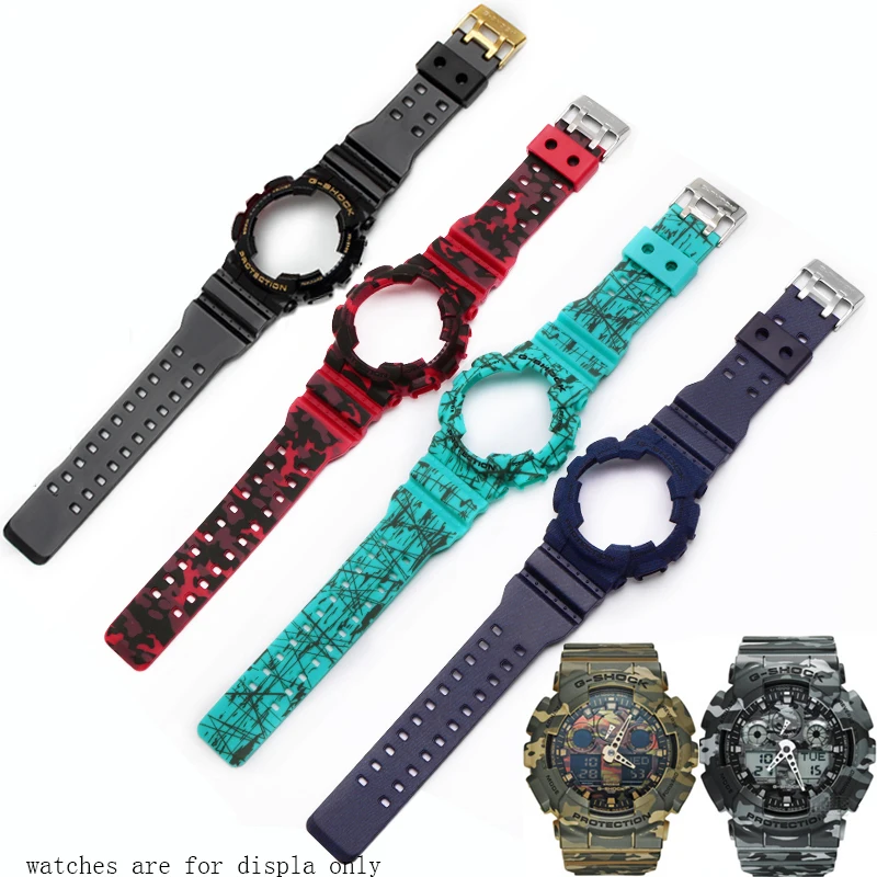 YOPO мягкий силиконовый ремешок для часов мужской браслет G SHOCK GA110 100 GD120