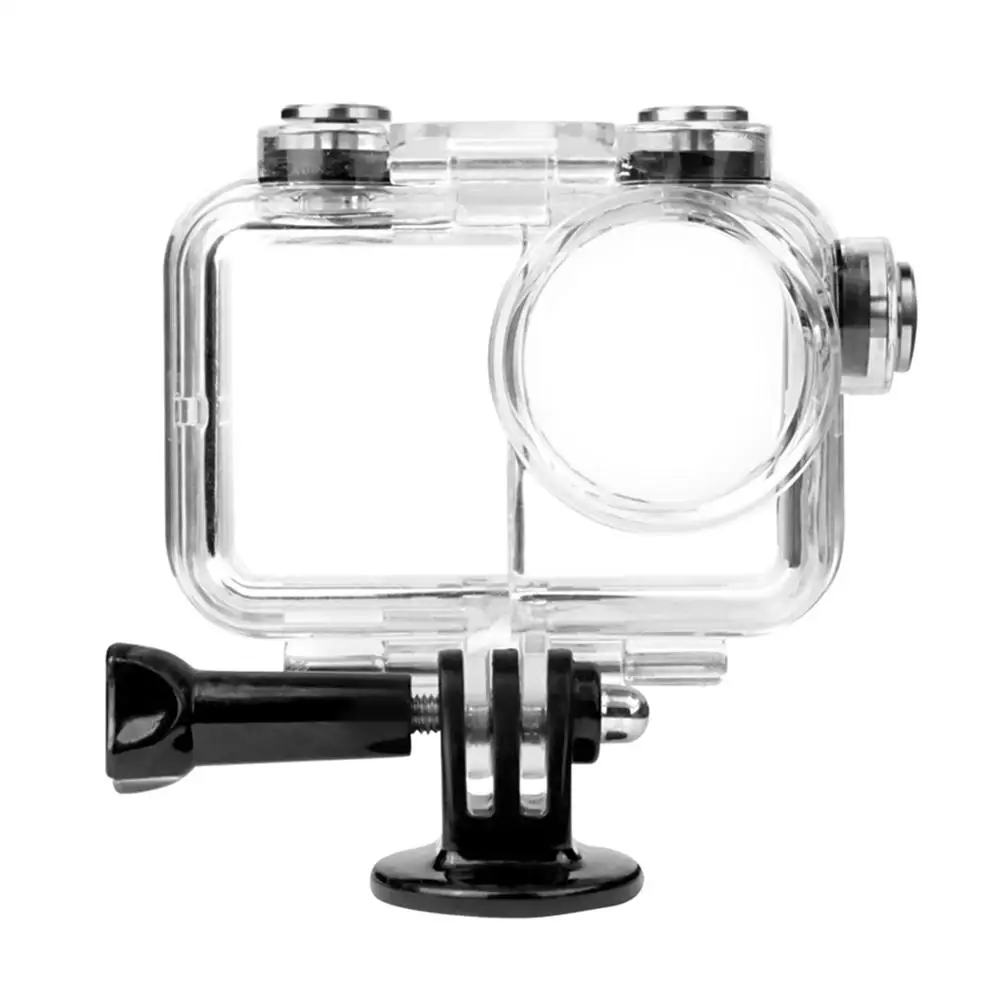 

Waterproof Protective Case Stainless Steel Key Transparent Design Underwater Diving Housing Box for DJI OSMO Action Cam