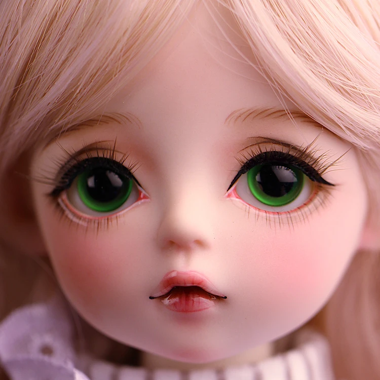 Кукла-младенец 30 см с одеждой меняющие глаза