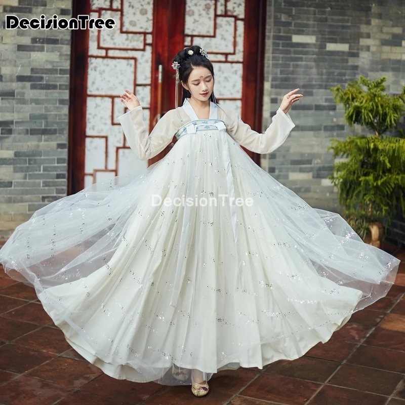 

2022 ancient chinese traditional hanfu dress woman elegant dance costumes hanfu dress dance costume retro tang dynasty hanfu