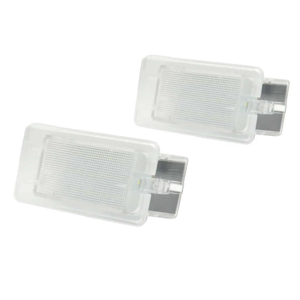 Комплект из 2 предметов Белый светодиодный Чемодан отсек подсветка багажника