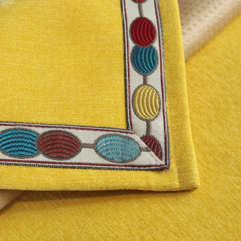 Шенилле чехлы для диванов гостиной однотонный секционный чехол домашний декор