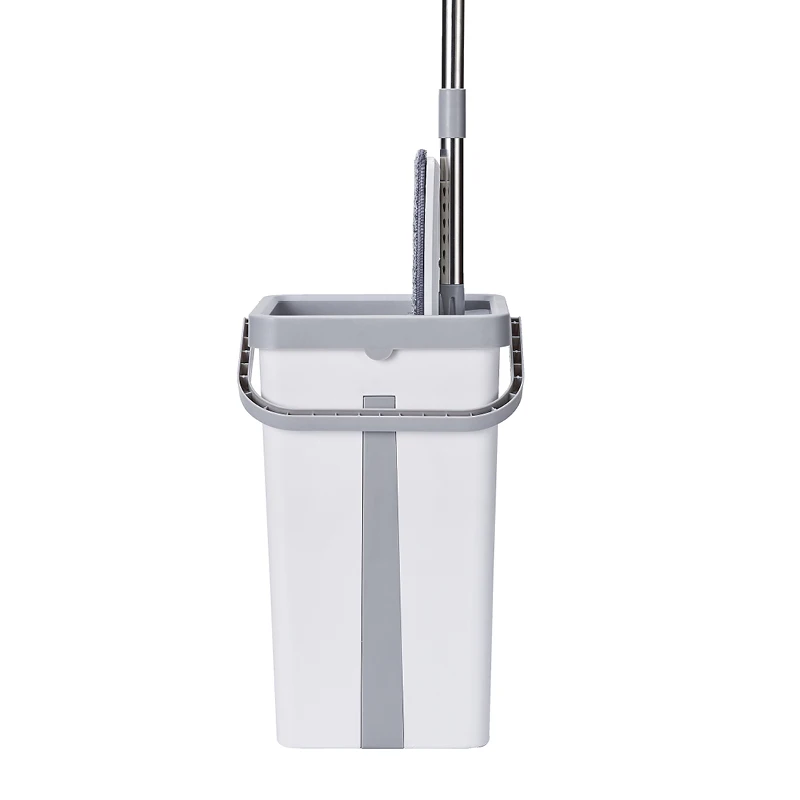 Швабра из микрофибры с ведром и отжимом для деревянного пола|Швабры| |