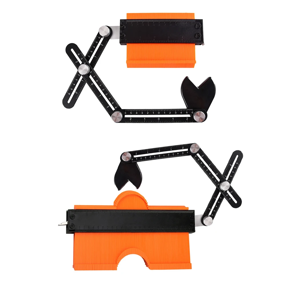 

Gauge Contour Template Plastic Copy Measuring Tool Profile Shaping Copy Duplicator Measuring Tool for Tiling Lamina