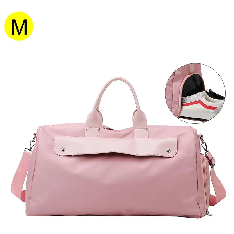 Pink M Спортивная сумка для фитнеса, спортивные сумки для женщин,, мужские тренировочные дорожные сумки для йоги, спортивные сумки, спортивные туфли для водных прогулок, Sac De спортивная сумка для женщин фитнес XA72A - Color: Pink M