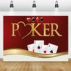 Фотофоны покер игральные карты вечерние ринка Декор постер игры ребенок портрет фотография декорации