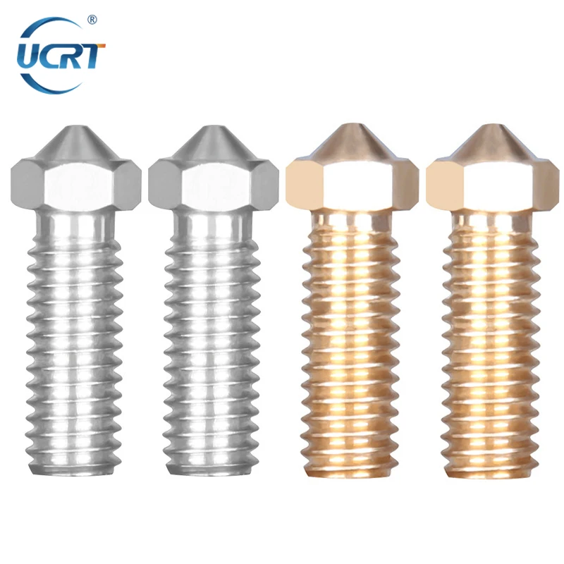 URT 5 шт. высокое качество Латунное сопло вулкана для 3D принтеров Hotend E3D из