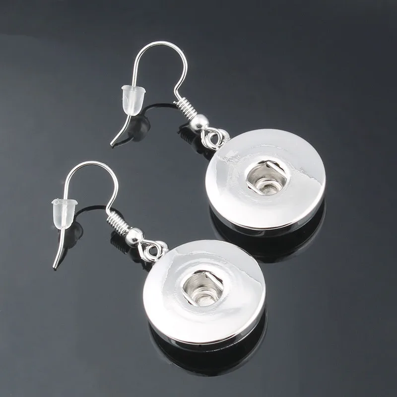 Европейские и американские модные Сменные застежки для кнопок Серьги Размером 18