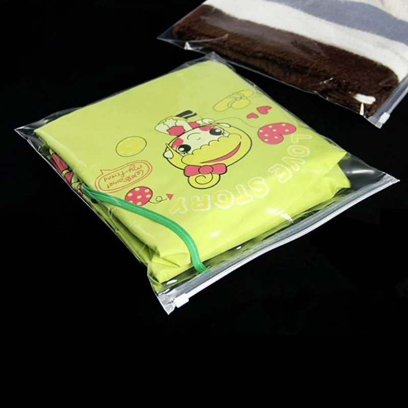 Пластиковая упаковка мешки с замком на молнии утолщенная пластиковая штаны