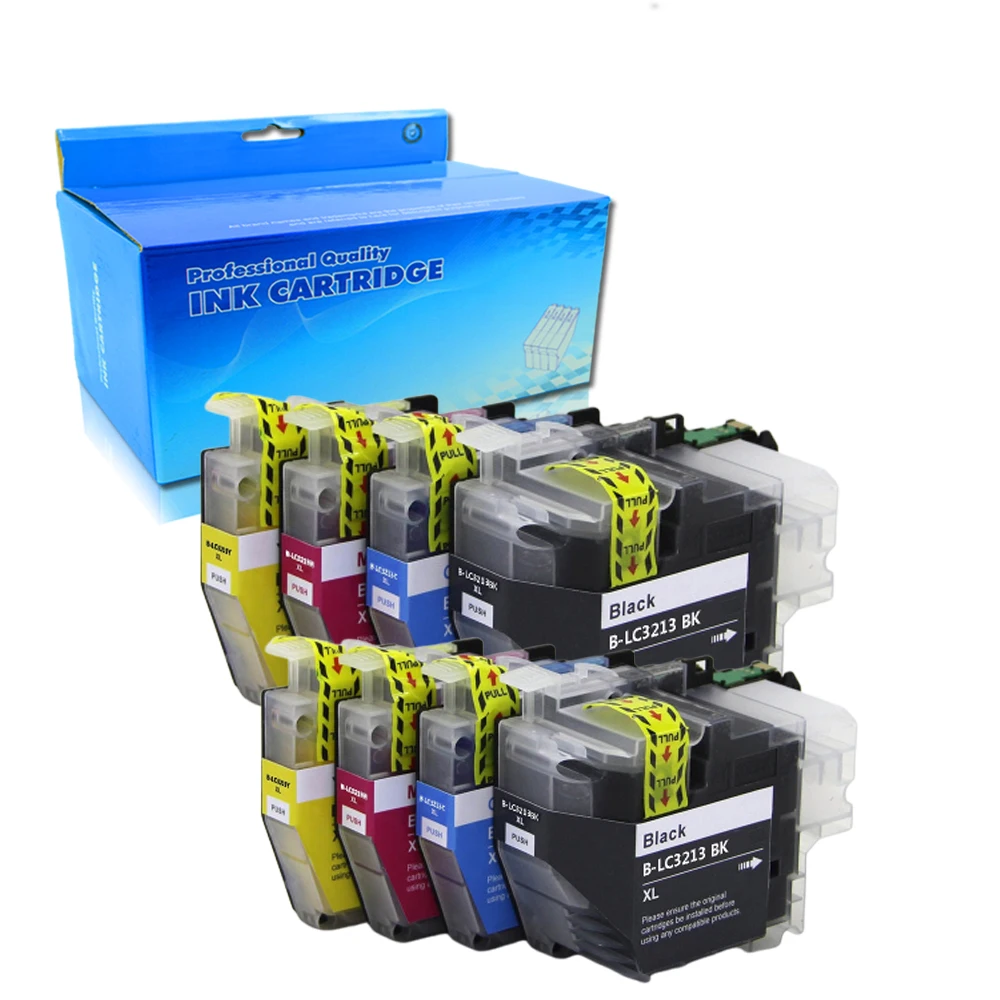 10PK совместимы для Brother LC3213 чернила картридж для HP брата MFC-J890DW MFC-J895DW DCP-J772DW DCP-J774DW и т. д
