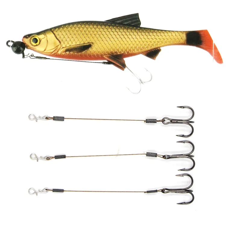 Тройной крючок на щуку|Наживки для рыбной ловли| |