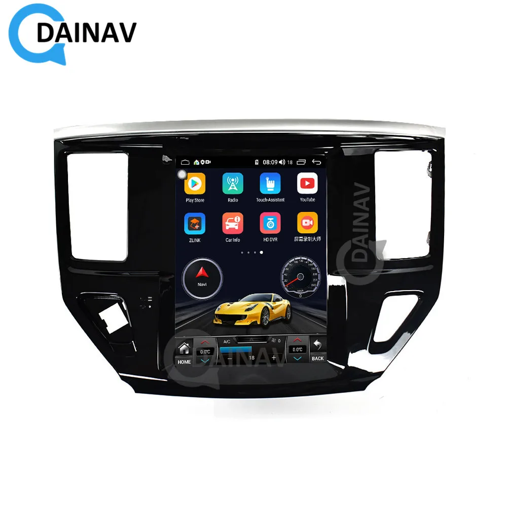 Vertical Touch Screen Car Multimedia Player GPS Navigation Head Unit for Nissan Pathfinder 2012-2017 Stereo Radio | Автомобили и