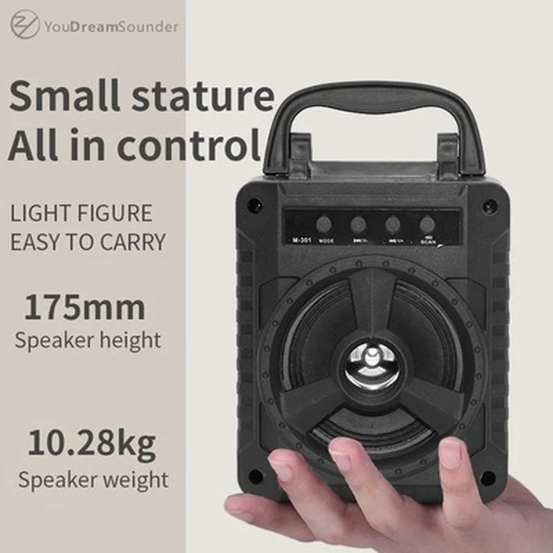 Новинка Беспроводные Bluetooth колонки квадратный танцевальный портативный громкий