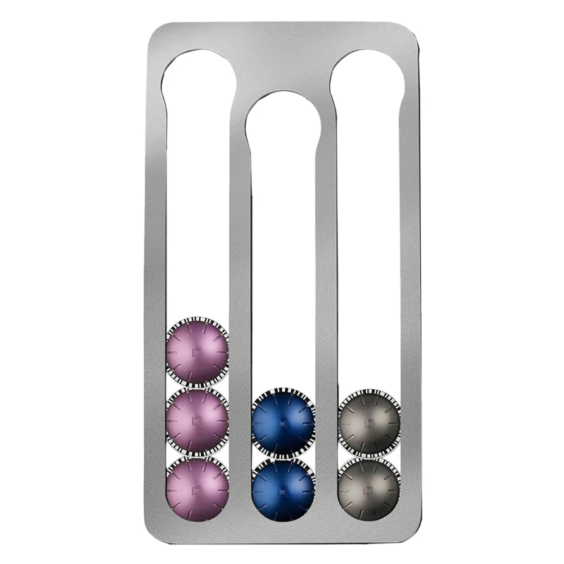 Coffee Pod Holder For Nespresso Vertuo Capsules Wall-Mounted Storage Rack 17 Holes | Дом и сад