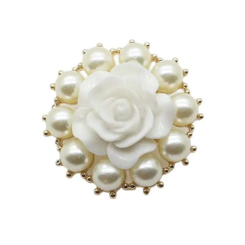 Пуговицы для украшения волос с жемчугом 10 шт./лот | Дом и сад