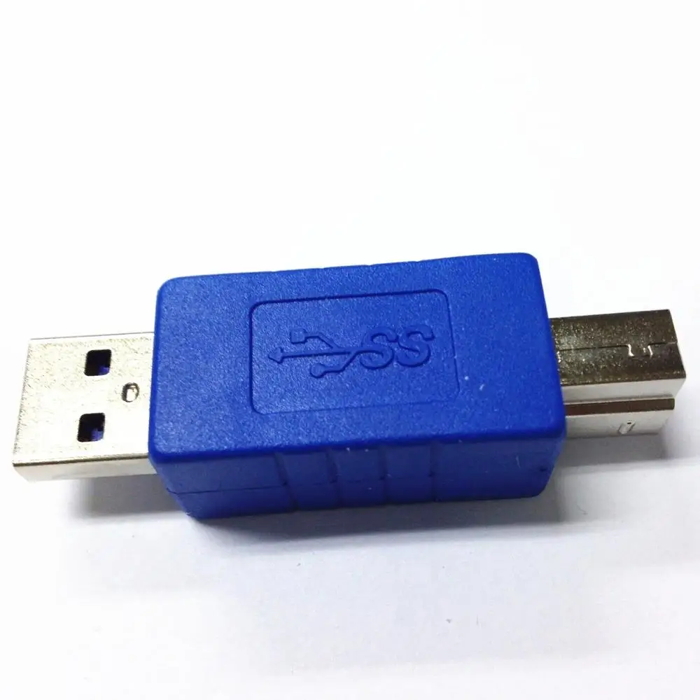 Стандартный переходник с USB 3 0 типа A папа на Тип B штекер Адаптер USB3.0 конвертер