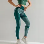 Леггинсы женские бесшовные с высокой талией, с эффектом пуш-ап