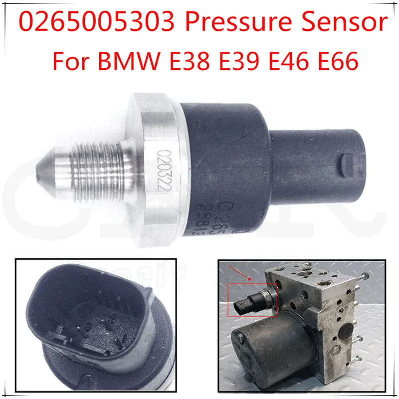 

Genuine 0265005303 Dynamic Stability Control Pressure Sensor For BMW E38 E39 E46 E66 750Li 750i 325xi Alpina B7 0-265-005-303
