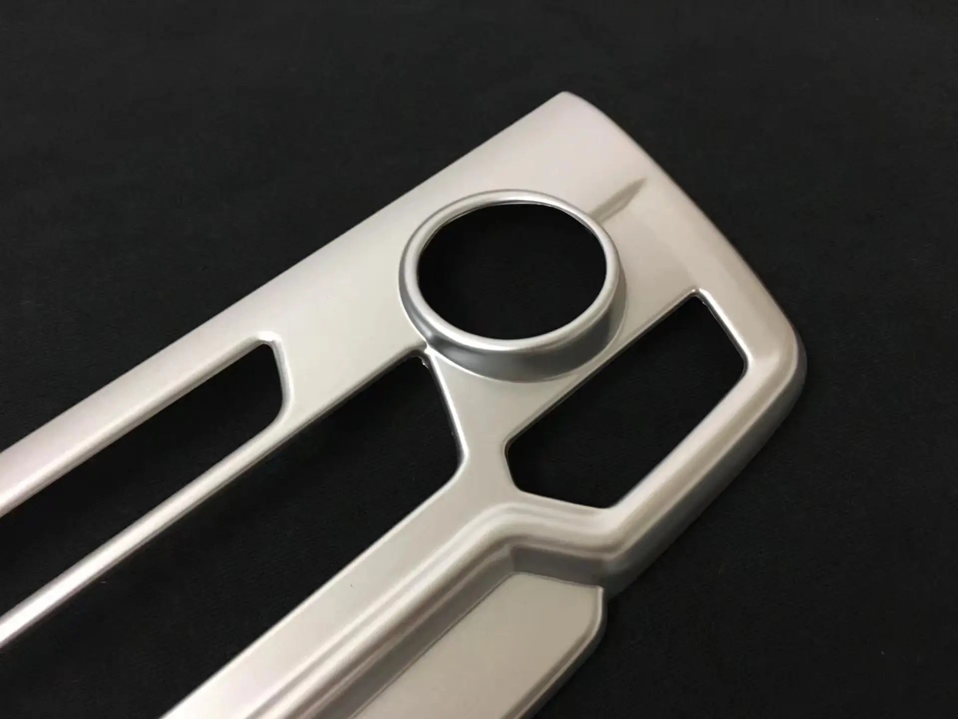 

ABS Chrome Dashboard AC Switch Button Panel Trim Cover For Honda CRV 2017-2019