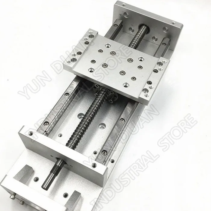 

12 "300 мм ход XYZ Axis Cross электрическая скользящая линейная сцена SFU1605 шариковый винт HG15 направляющая платформа сверление с ЧПУ