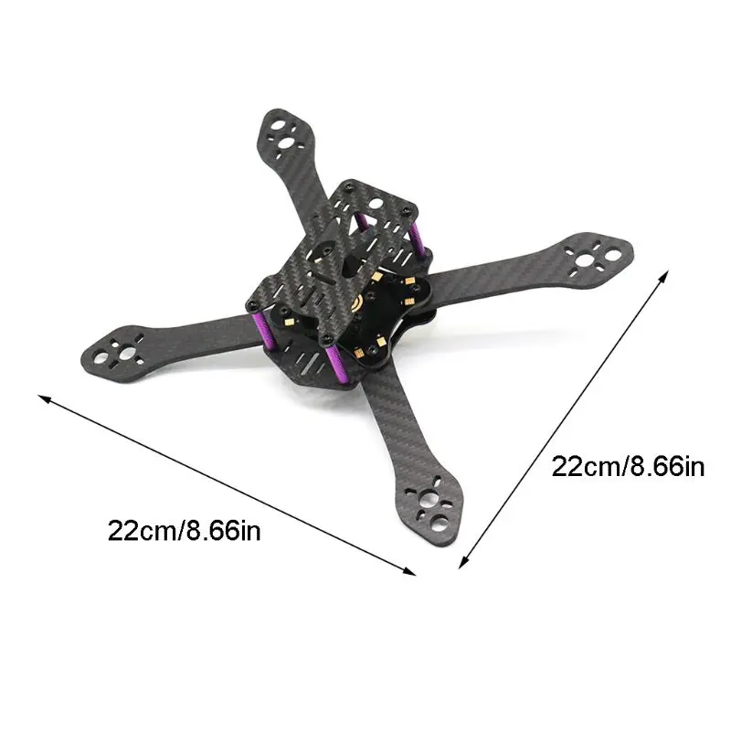3K Full Carbon Fiber Freestyle Frame for FPV Racing Quadcopter Drone Spare Parts TrueX Arm 4mm | &amp Accs