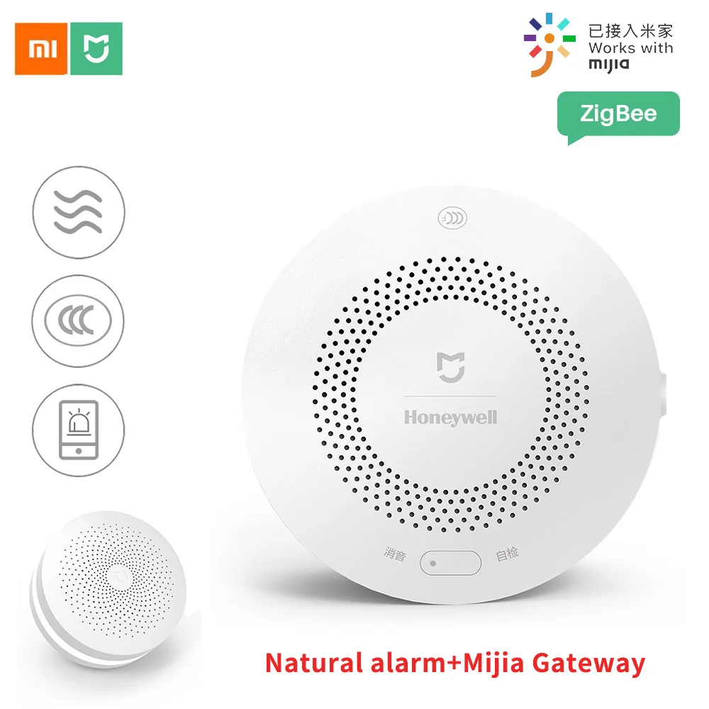 Xiaomi Mijia Honeywell детектор сигнализации природного газа Aqara шлюз Zigbee пульт
