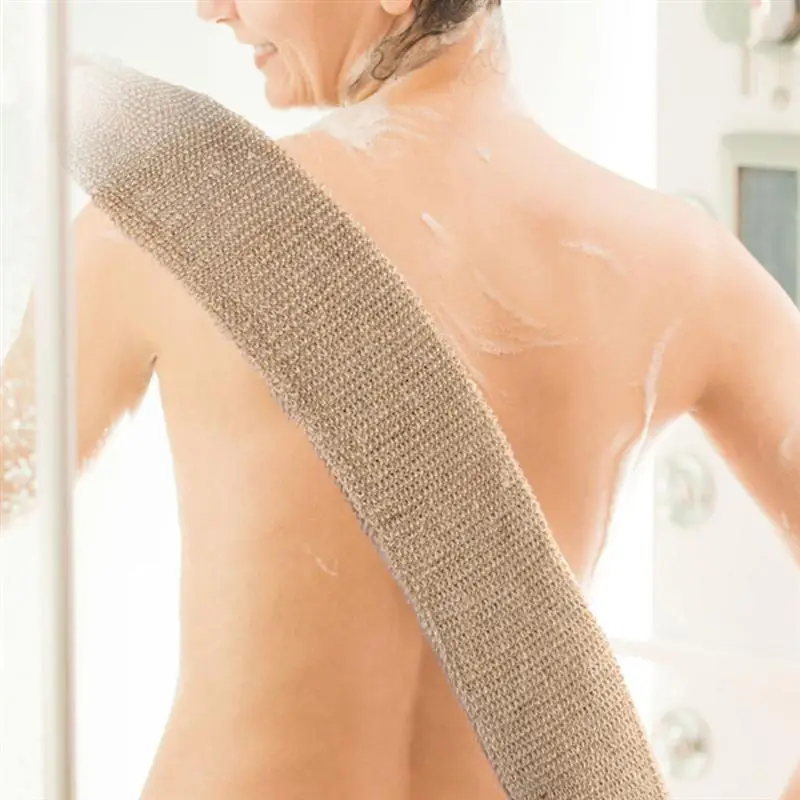 

2pcs Ramie Jute Bathing Gloves Towel Exfoliating Glove Exfoliating Back Scrubber