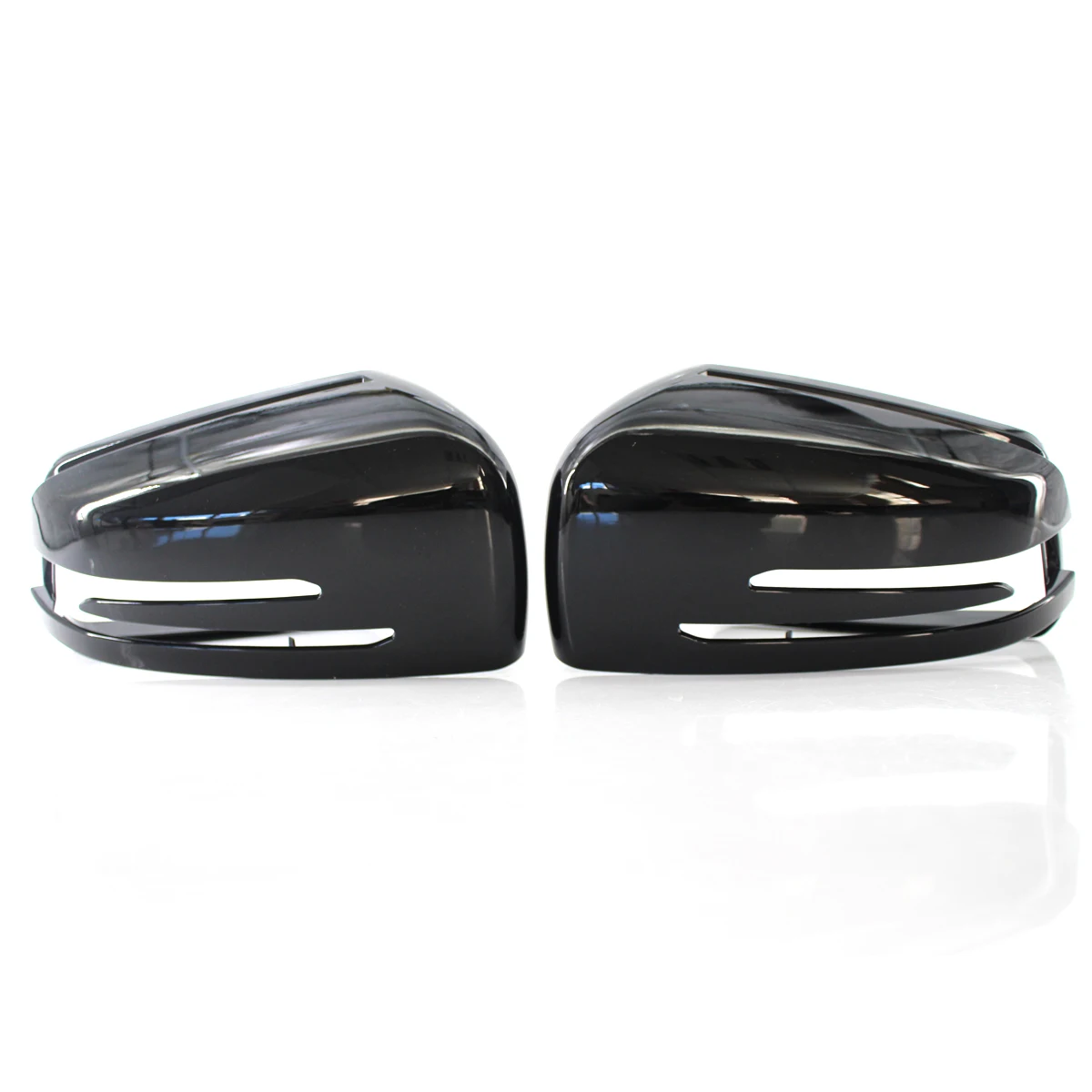 Rear view Mirror Covers For Mercedes-Benz W204 E W212 W176 W246 CLS C218 GLA X156 ABS Carbon Fiber Gloss Black | Автомобили и
