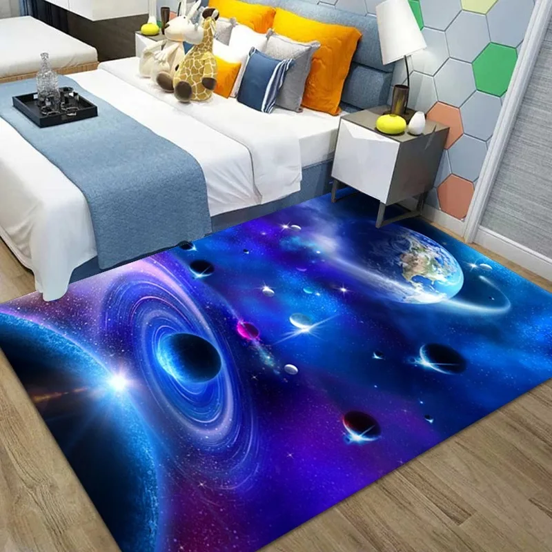 

Large Area Rug for Living Room Bedroom Carpet Sofa Coffee Table Mat Ethnic Rug Bedside Customized Floor Mat Study Room