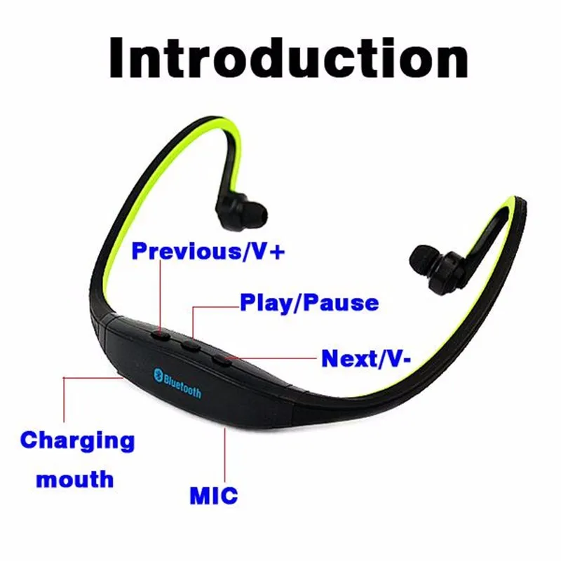 S9 спортивные Bluetooth наушники Беспроводные NFC Стерео музыка Наушники с ушным