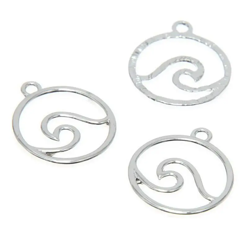 Подвеска для ювелирных изделий в античном стиле ажурная круглая подвеска форме