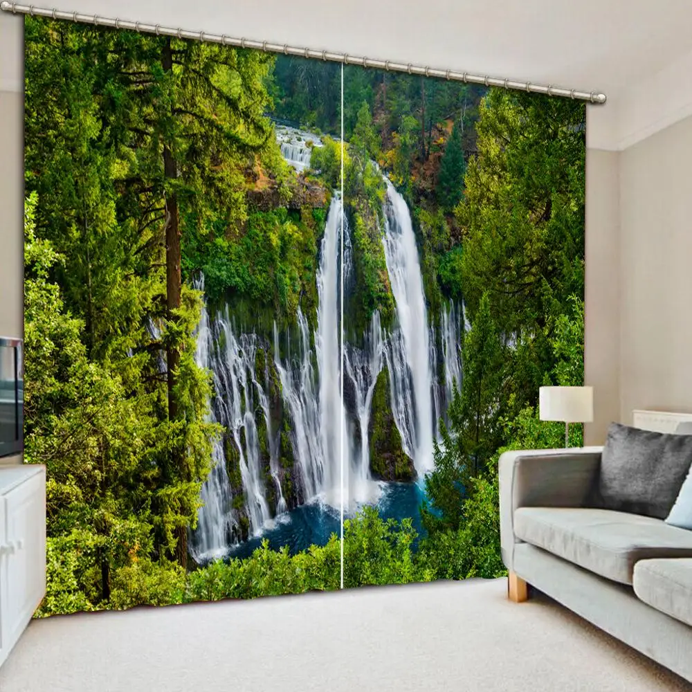 Фото дома шторы &quotВодопад&quot декорации окна занавески гостиная спальня