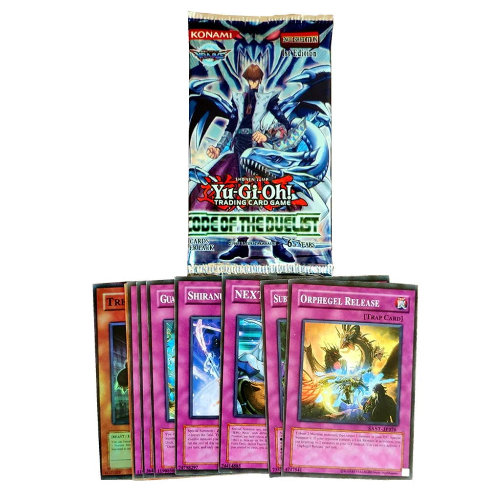 Японские картонные карты Yu Gi Oh для игры на английском языке игра юджиох карточки