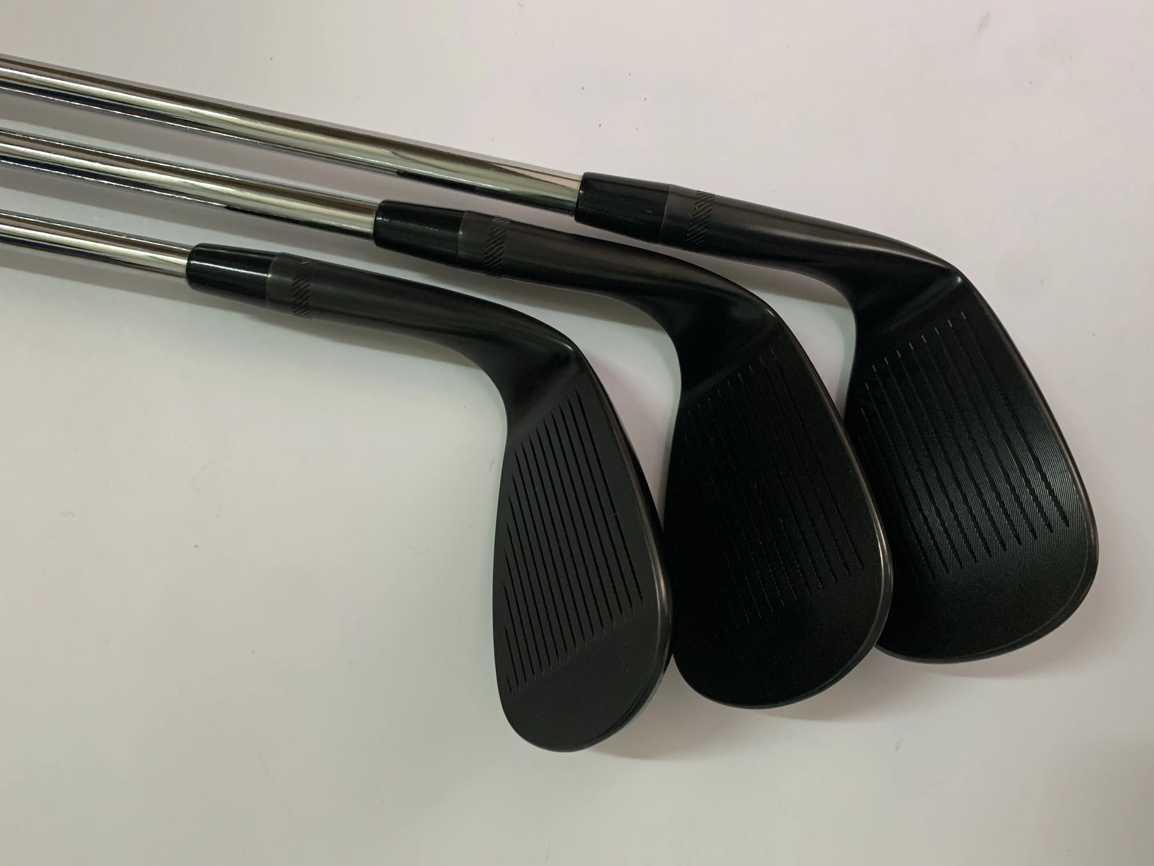 

Brand New Golf Clubs SM8 Wedges Black SM8 Golf Wedges 48/50/52/54/56/58/60/62 Degrees R/S Flex Shaft With Head Cover